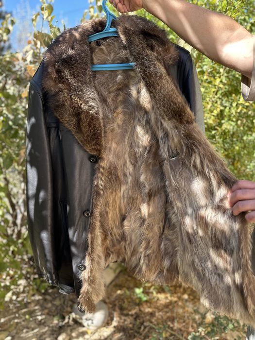 Продается кожаная итальянская куртка