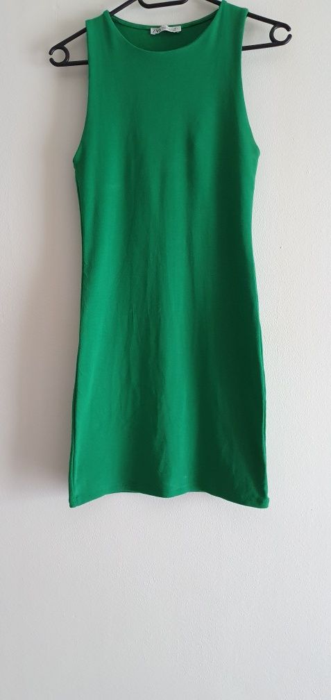 Vatra rochie Zara verde