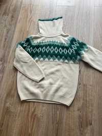 pulover cu motive de iarna