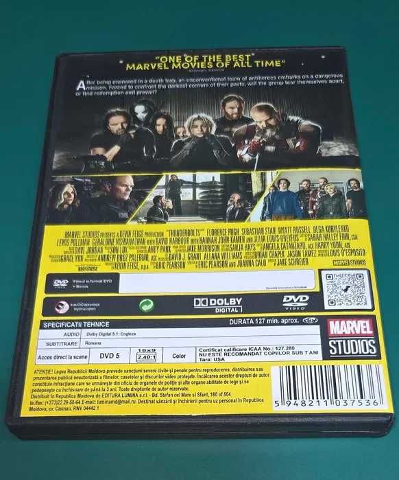 Thunderbolts* DVD subtitrat in limba romana
