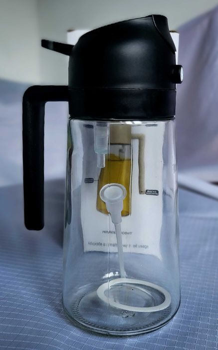 Стъклени оливерници 470 мл (16oz) – 2 в 1 употреба - спрей/оливерник