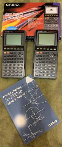 2 х графичен научен калкулатор Casio fx-7700GB