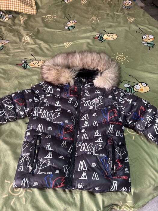 Зимно късо яке с естествен пух