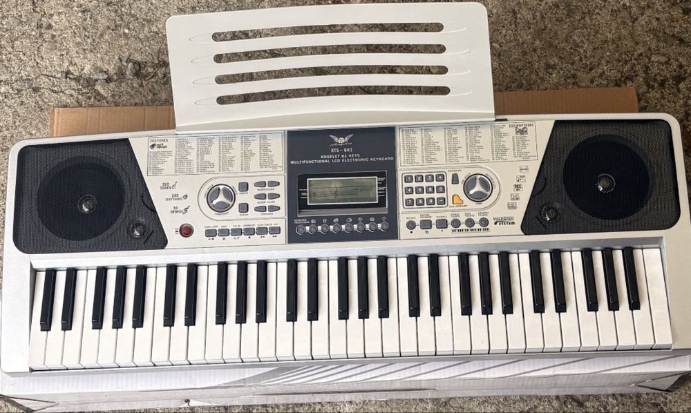 Orga electronica Angelet XTS-661 61 99 clape, 5 octave
