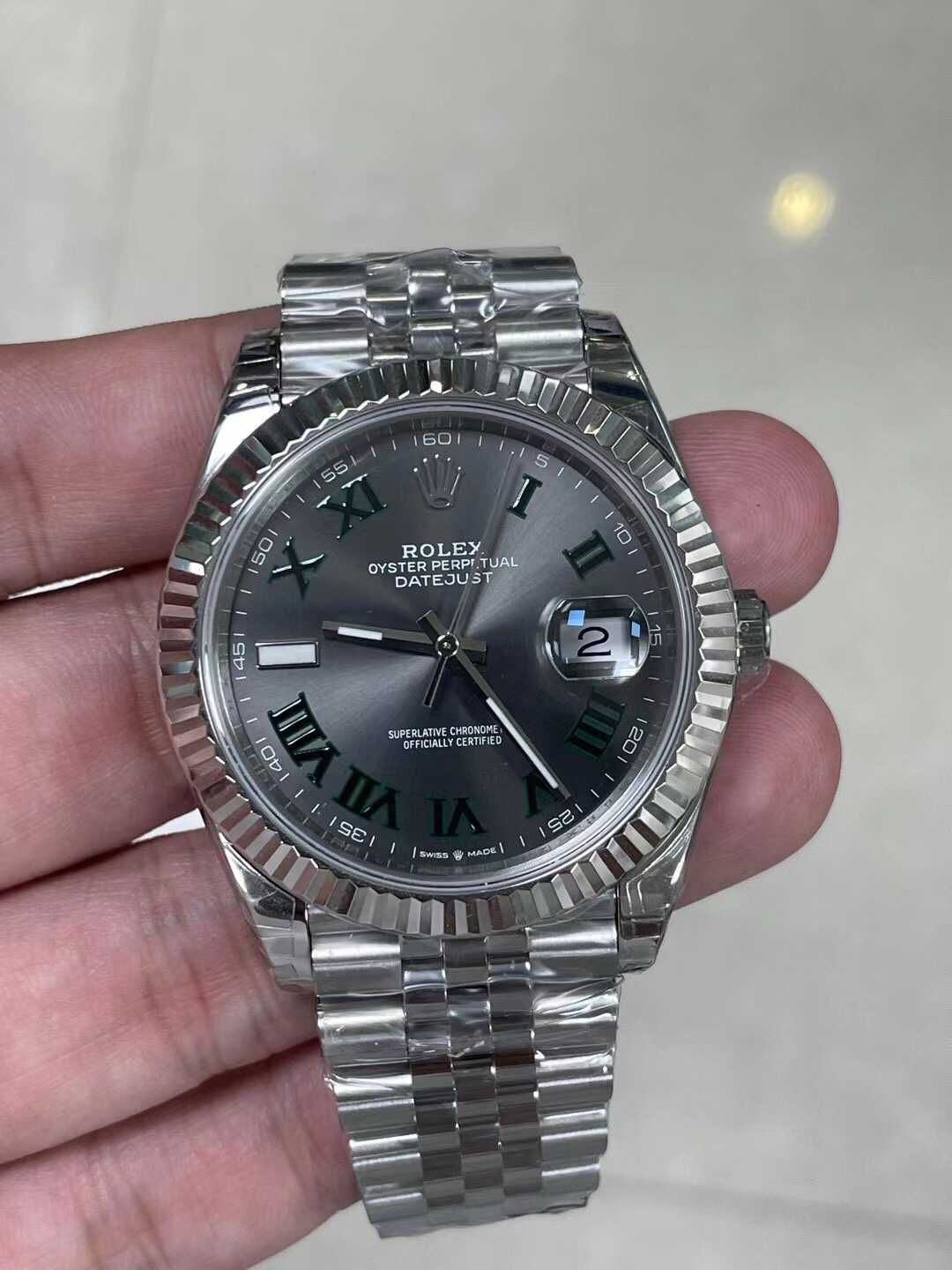 Rolex Datejust Wimbledon Jubilee сребро