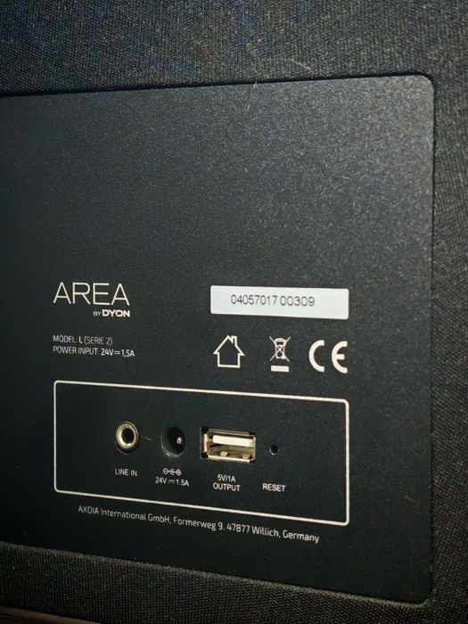 Boxă activă Dyon Area L Series 2, Cod 93282