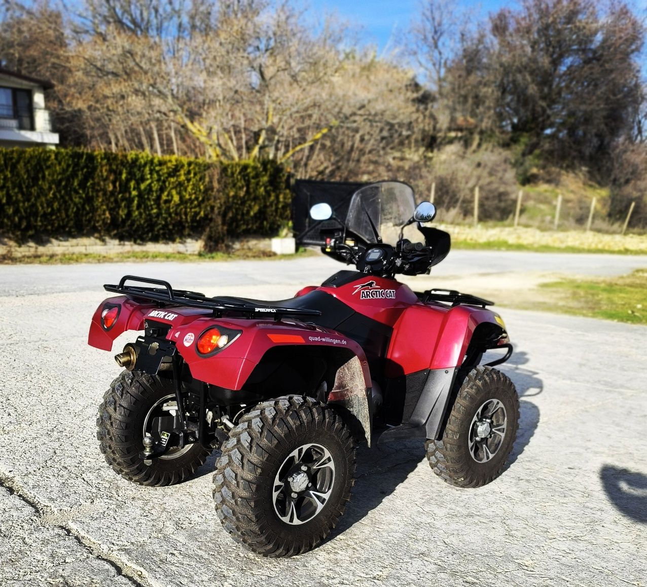 ATV Arctic cat 650 2014г.