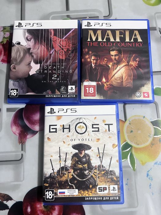 Продам игры на PS4-PS5 без обмена