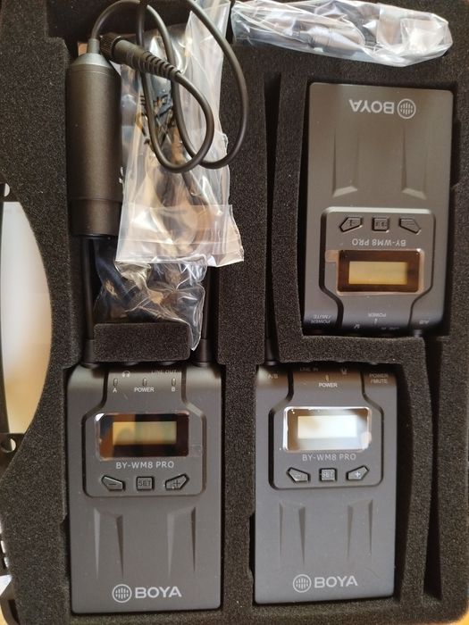 Microfon wireless Boya BY-WM8 pro-k2
