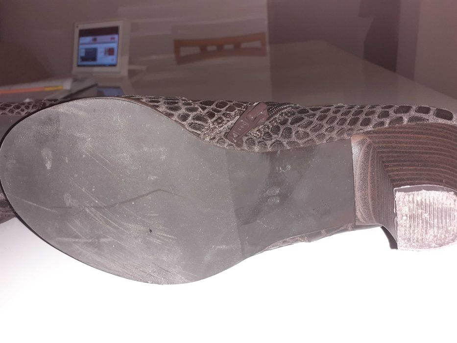 Дамски боти, естествена кожа, No38