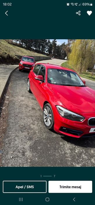 Dezmembrez Bmw seria 1 F20 facelift 2016