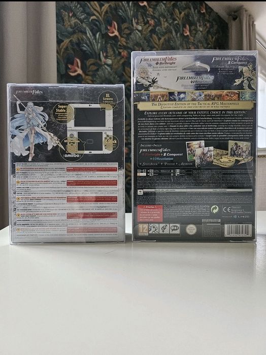 New Nintendo 3DS XL Ediție Limitată Fire Emblem Fates la cutie + Joc