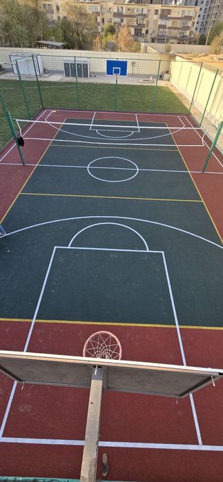 Резиновый покритие под ключ