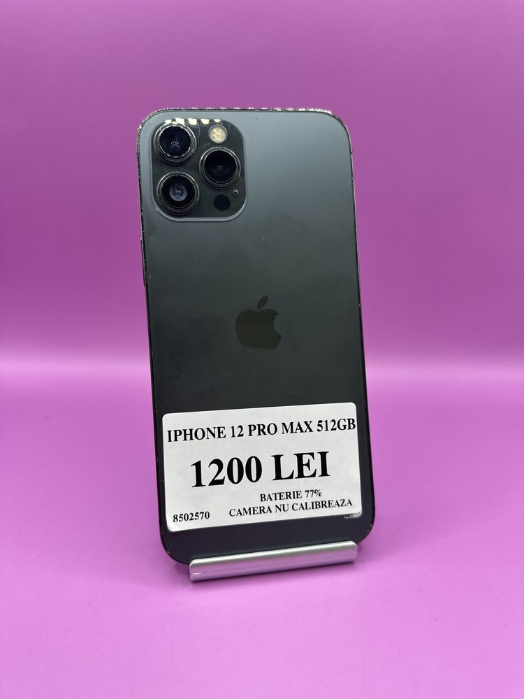 Iphone 12 Pro Max 512gb •Matei Amanet Crangasi•85025