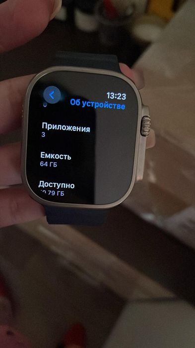 Смарт часы apple watch ultra series 2 GPS + Cellular Alpine Loop S