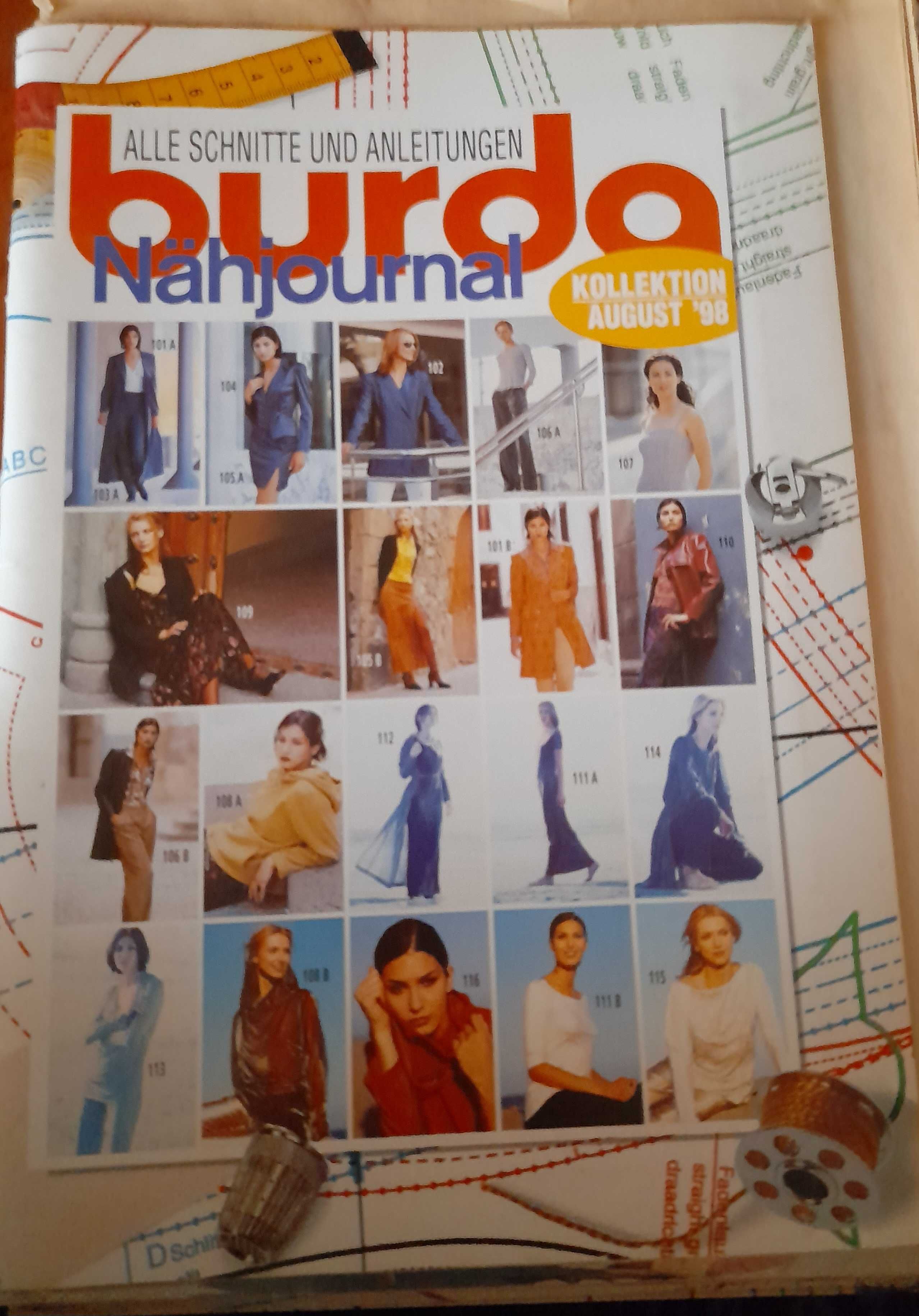 reviste de moda Burda cu tipare