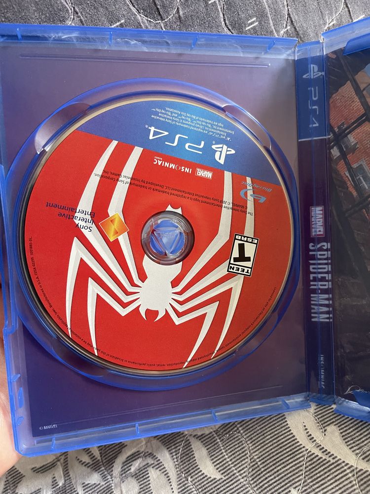 Диски для Ps4 Spider Man