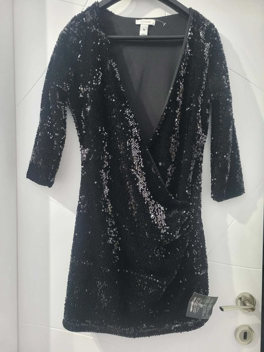 Официална рокля с пайети (нова)