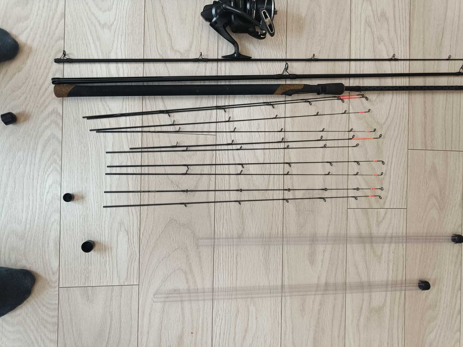 Set Lansete Matrix Ethos XR-D Distance Feeder, 4.00m, 130g, 3+2buc