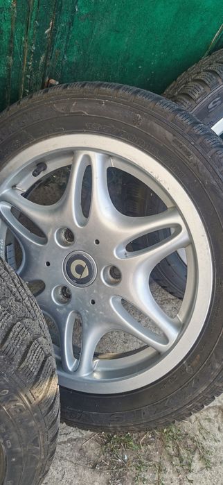 Алуминиеви джанти със зимни гуми MAXXIS 15 цола за SMART