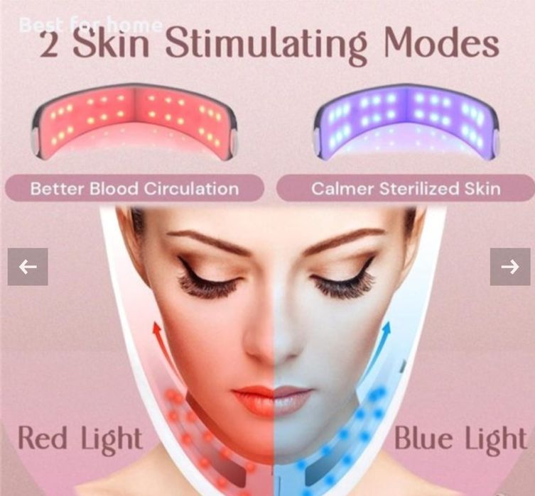 Уред за терапия на лице и двойна брадичка EMS V face beauty meter