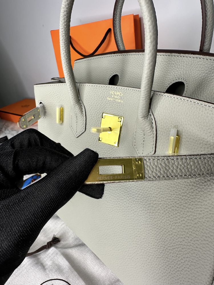 Geanta de lux HERMES Birkin 30 cm piele naturala 100% cadou