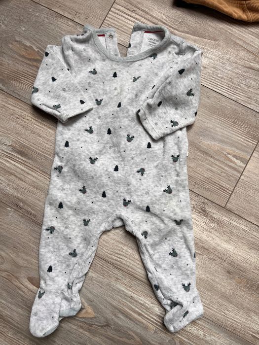 Плюшен ромпър Obaibi 6м