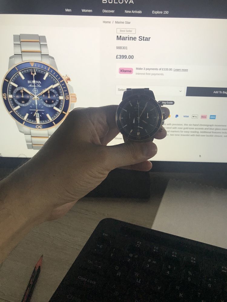 Bulova Marine Star 200m 98B301