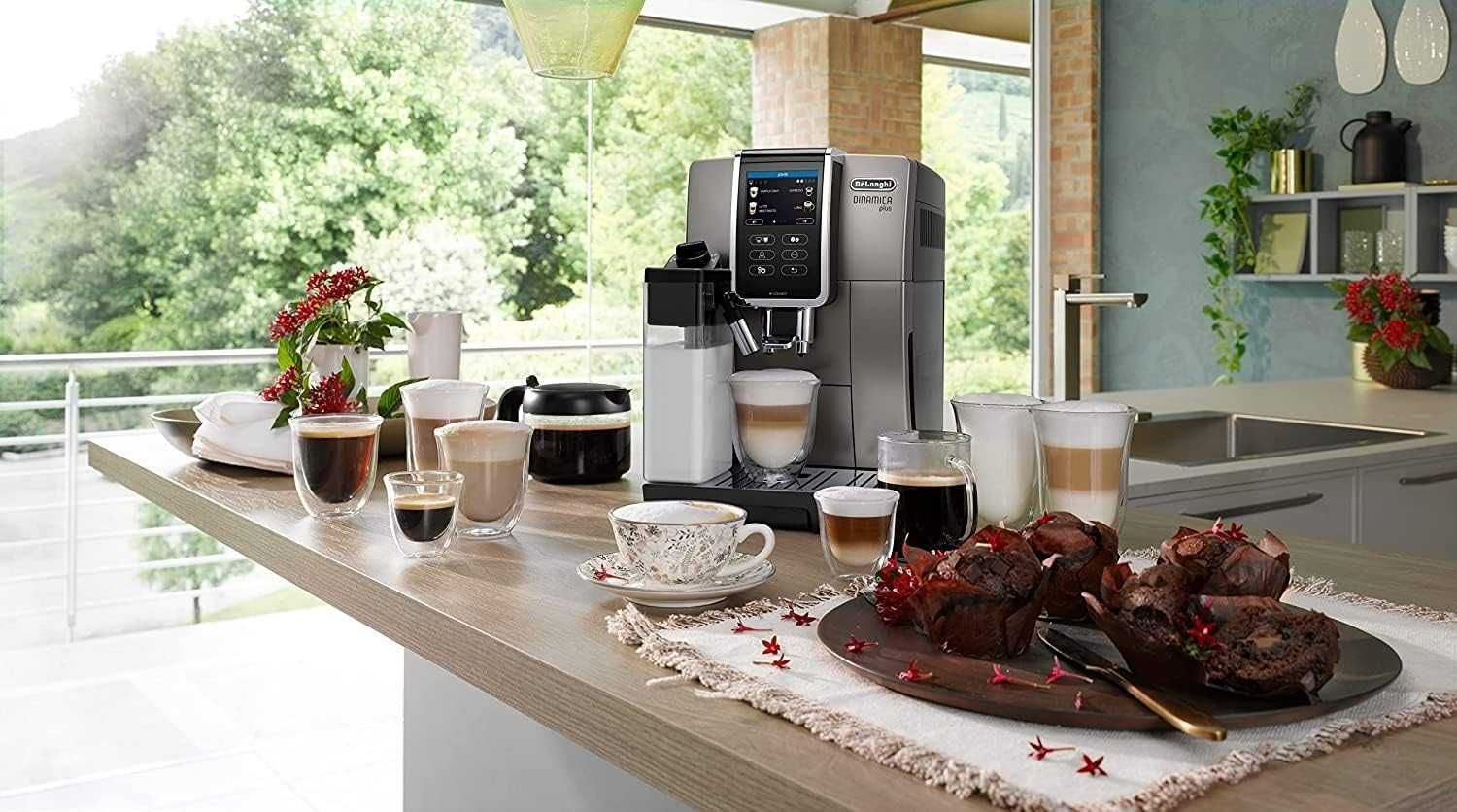 Кафеавтомат Delonghi Dinamica Plus ECAM380.95.TB LatteCrema Hot