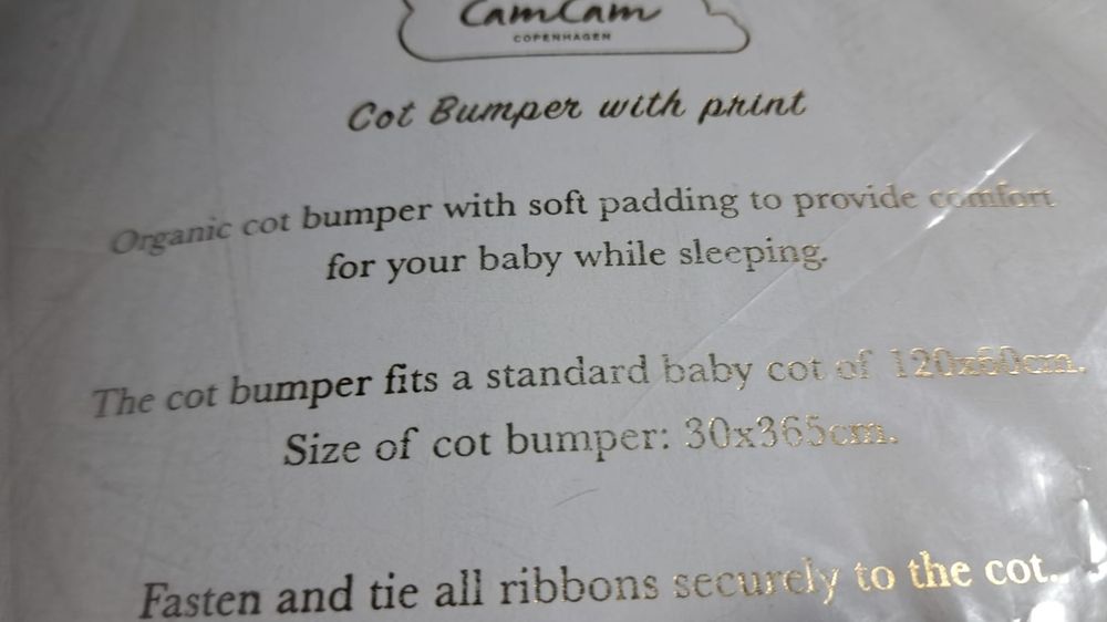 Set pentru bebeluș CamCam ,bumbac organic India