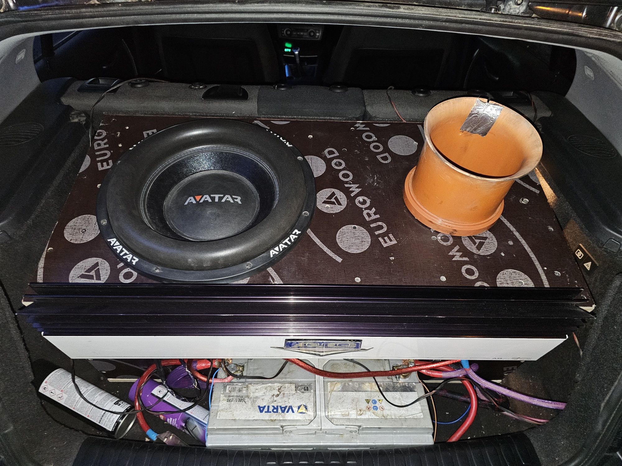 Subwoofer auto Avatar svl15 6000w