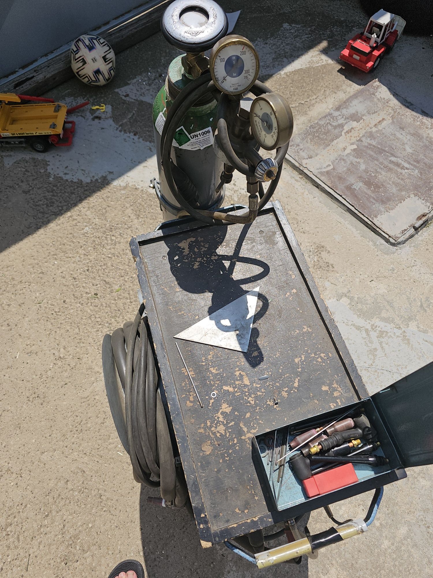 Аргонов заваръчен апарат ESS Typ 160 GS (WIG/TIG)