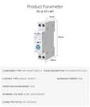 Tuya Smart WiFi DIN смарт-ключ 63А без енергиен отчет