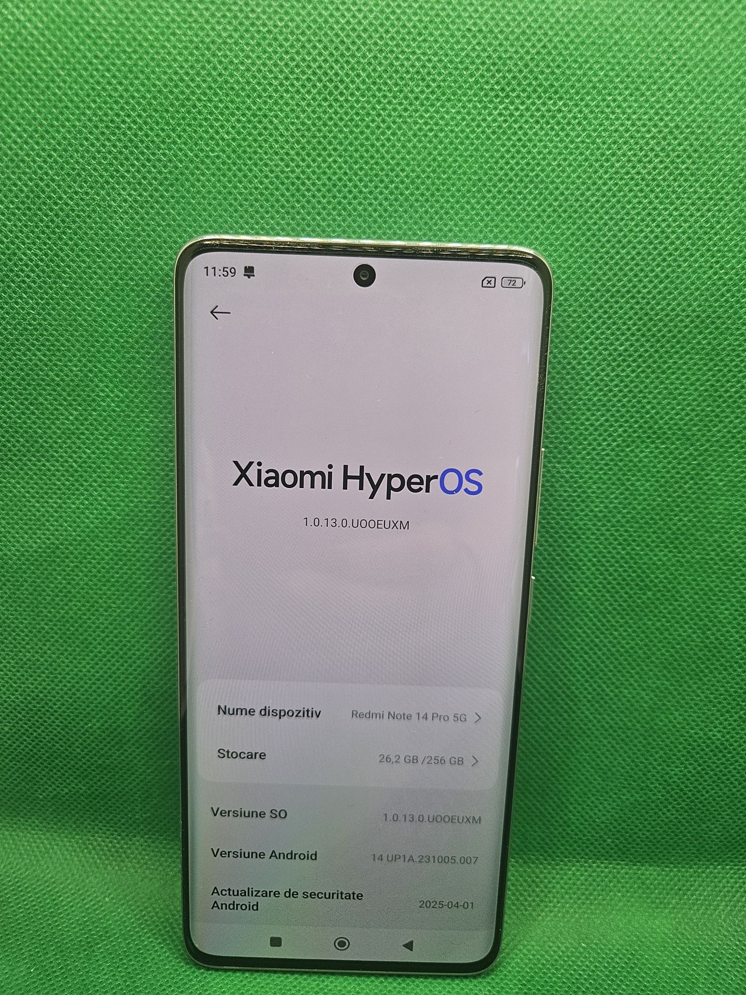 Redmi Note 14 Pro 5G 256GB•Amanet Lazar Crangasi •51731
