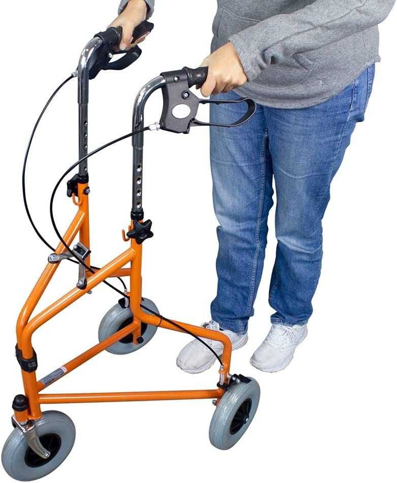 Rolator Mobiclinic  seniori si persoane cu handicap cu 3 roti. (NOU)