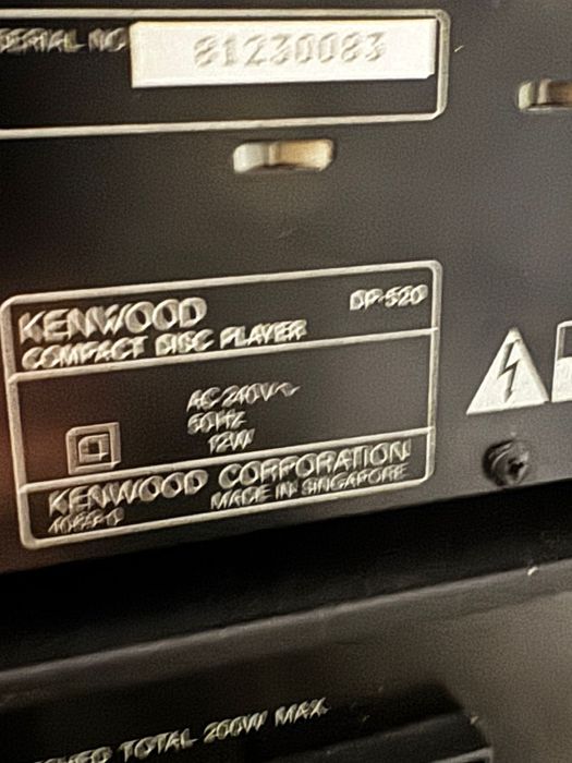 Set audio Kenwood R-42XL + DP-520 – Made in Japan