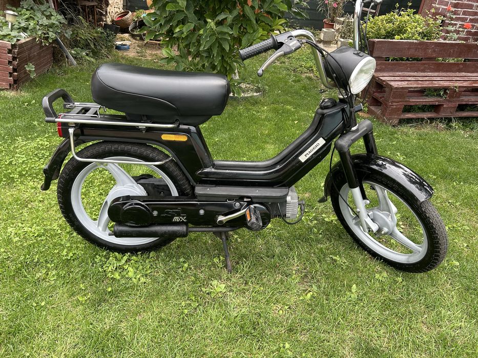 Moped Piaggio Si Mix 49cc  carte RAR  ( CIV )