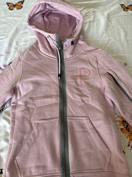 Hanorac cu gluga su fermoar