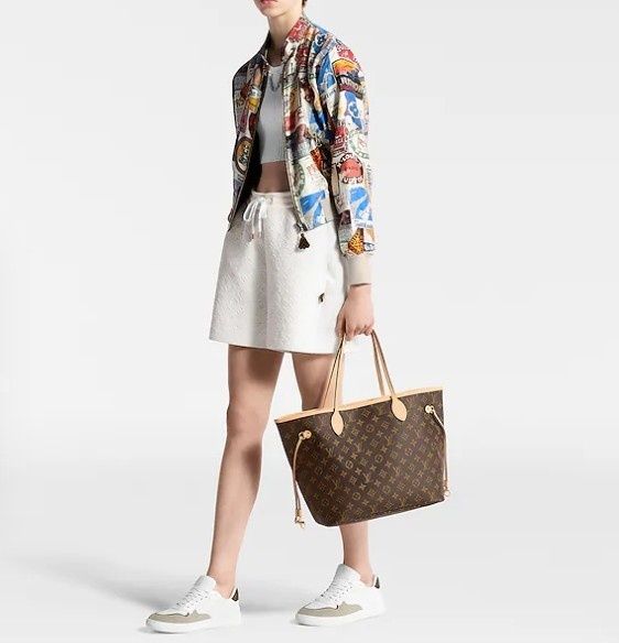 Geanta damă piele naturala LV Neverfull,portofel,,certificat,card,sacu