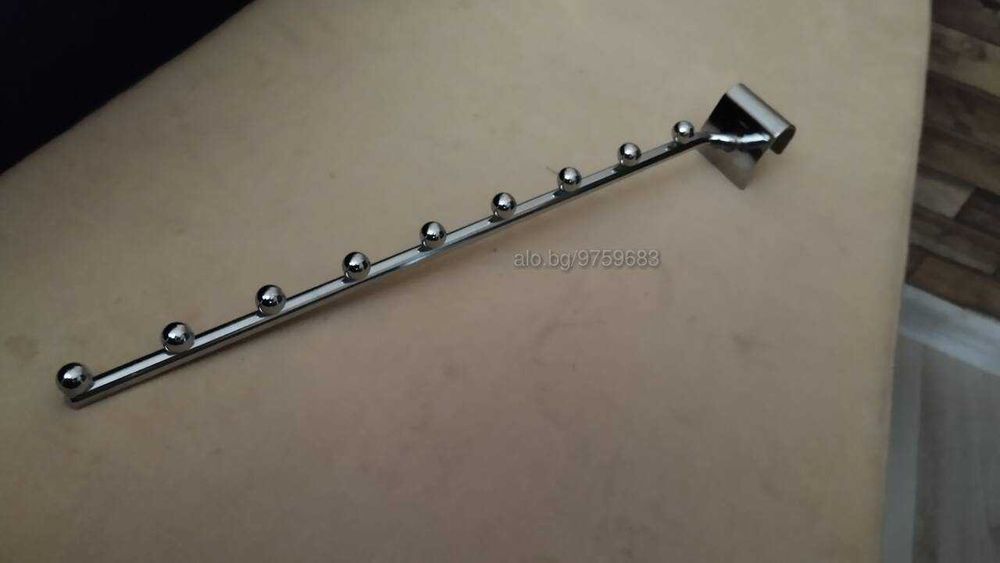 Закачалка за дрехи за стена инокс 1 брой