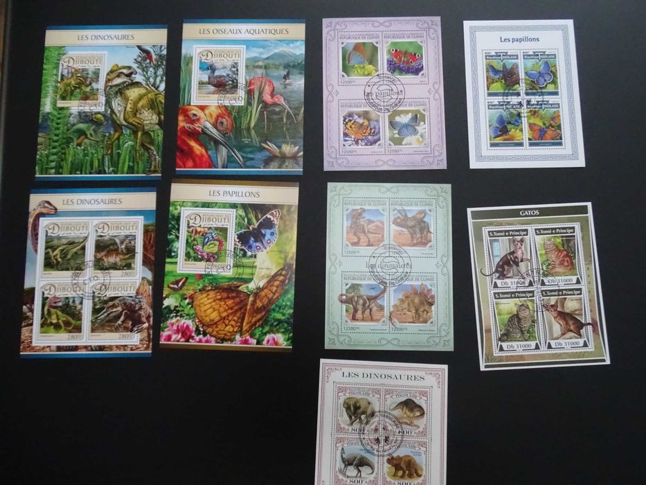 50 colite stampilate , timbre tematice Fauna/Animale (Lot 3107)