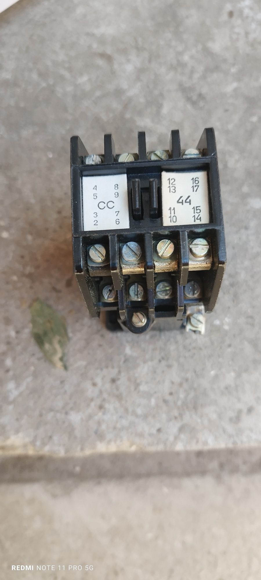 Contactor tca 6a 24v