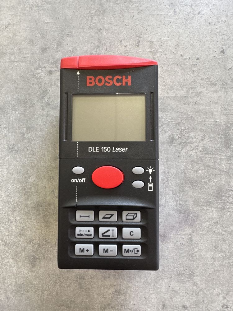 Лазерна ролетка Bosch DLE 150 Laser Б-105160 ПЕРФЕКТНА