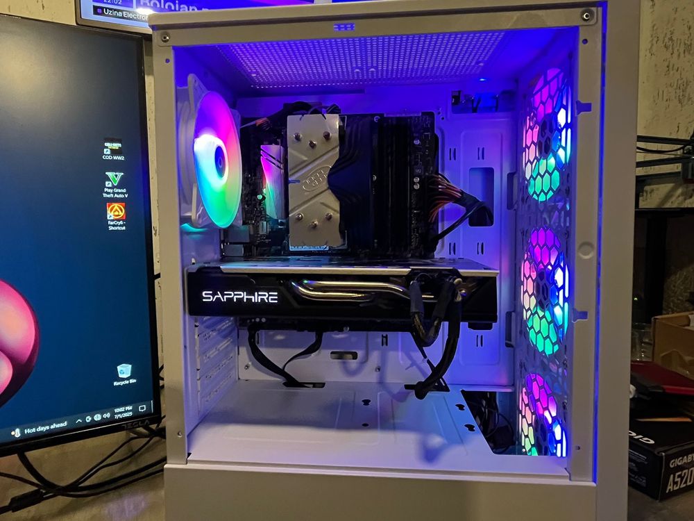 Unitate pc Gaming i5 16gb ddr4 ssd m2 NVMe video AMD