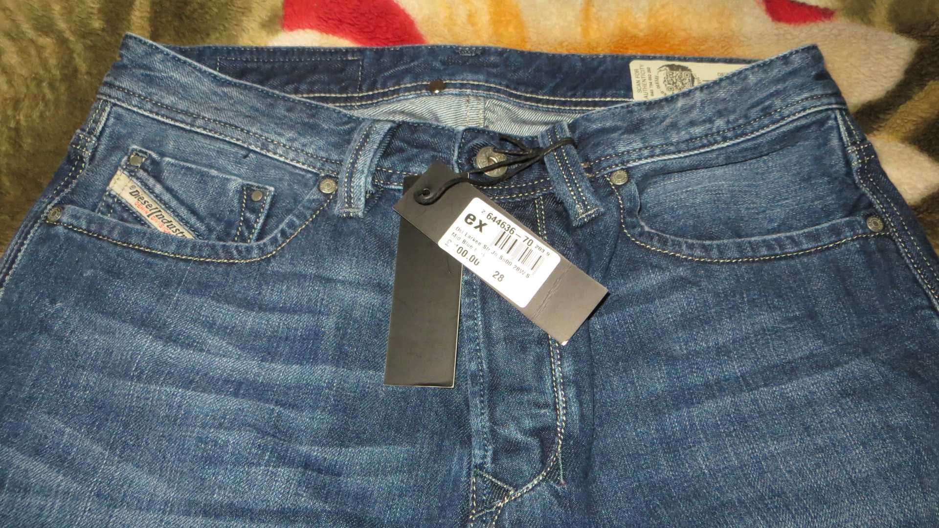 Diesel Larkee Straight Jeans / blugi masura W28-L30 Noi cu etichete