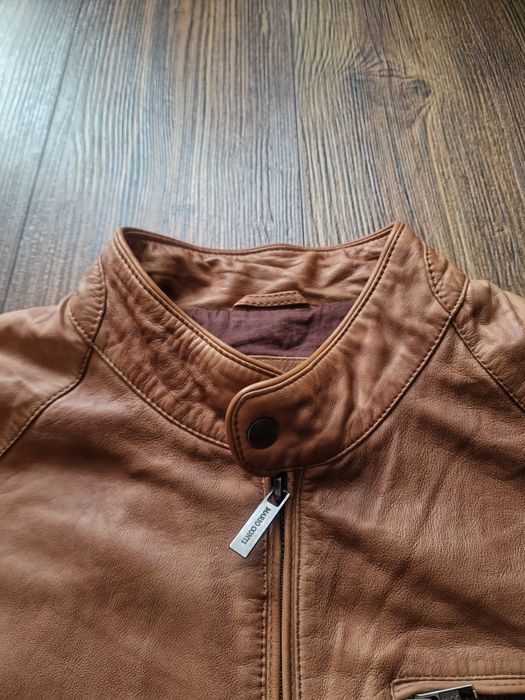 Страхотно мъжко кожено яке MARIO CONTI размер 2XL