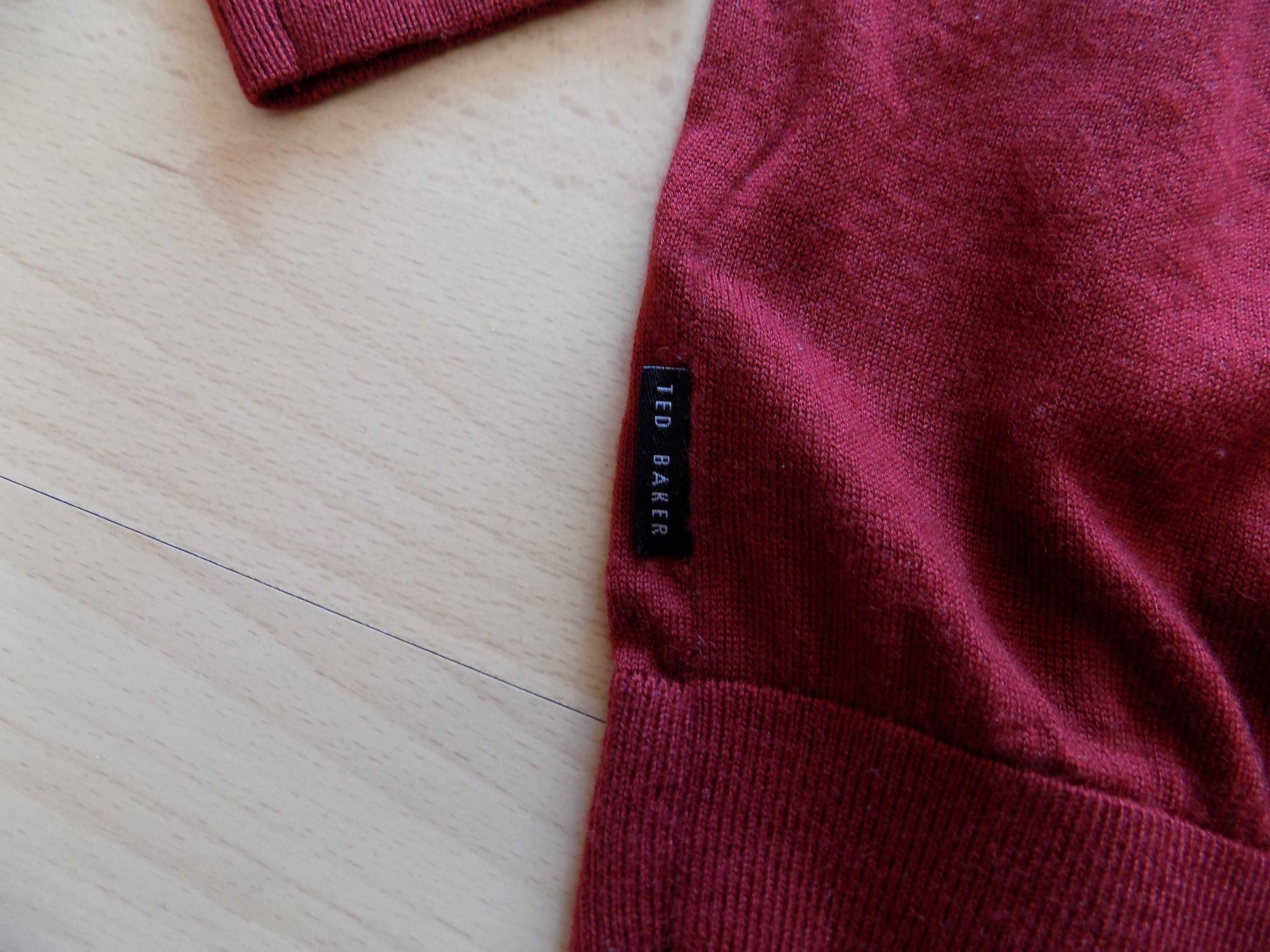 пуловер hugo boss/ted baker merino wool блуза мъжки вълнен оригинал S