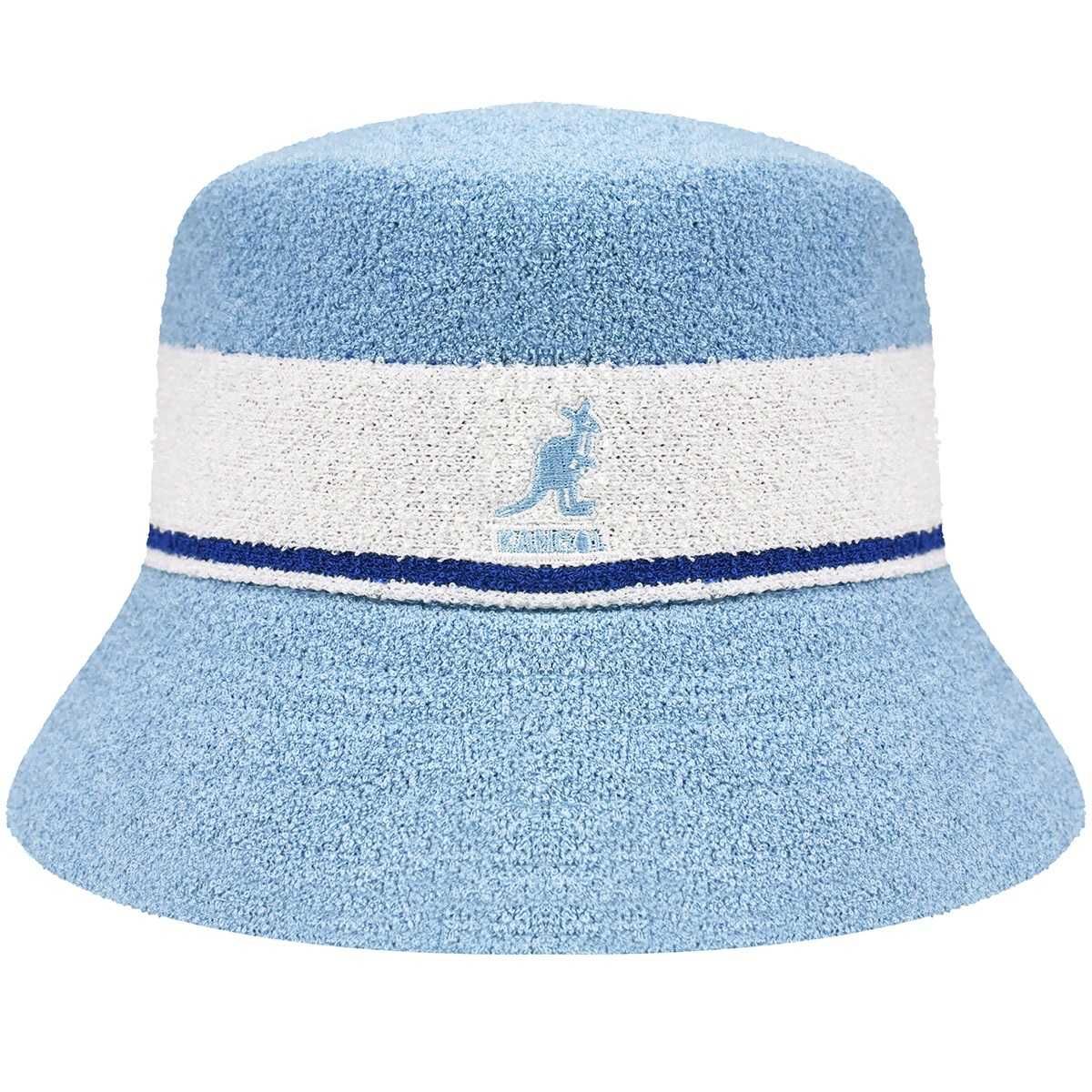 Palarie Kangol bermuda stripe bucket turf albastru deschis (E)