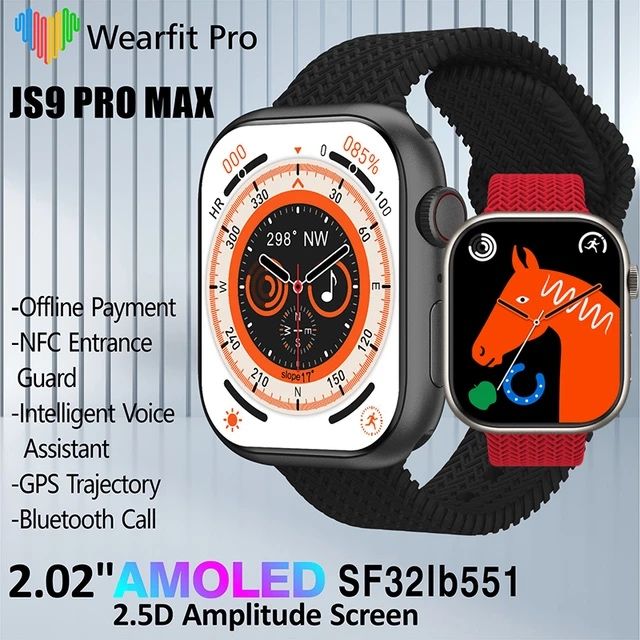 Apple Watch JS9 Pro Max Amoled новый