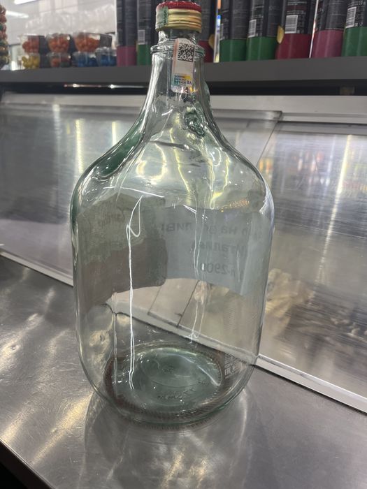 Стекляная бутылка 5 л